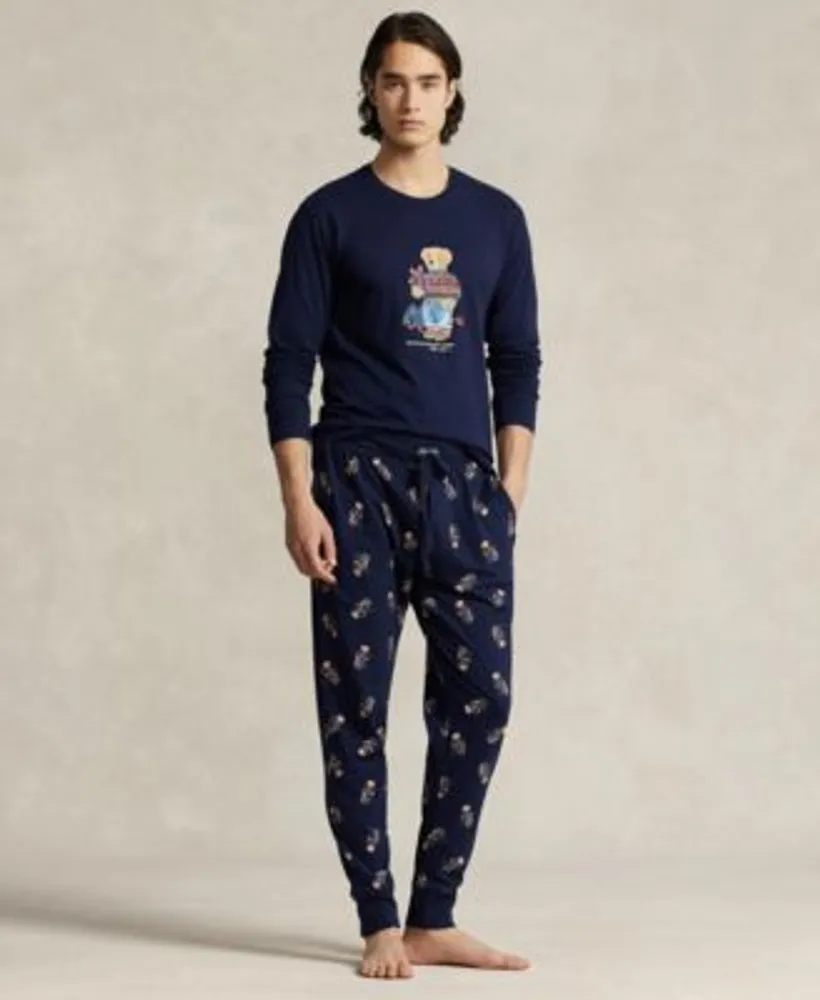 Mens polo pajamas sets 2025