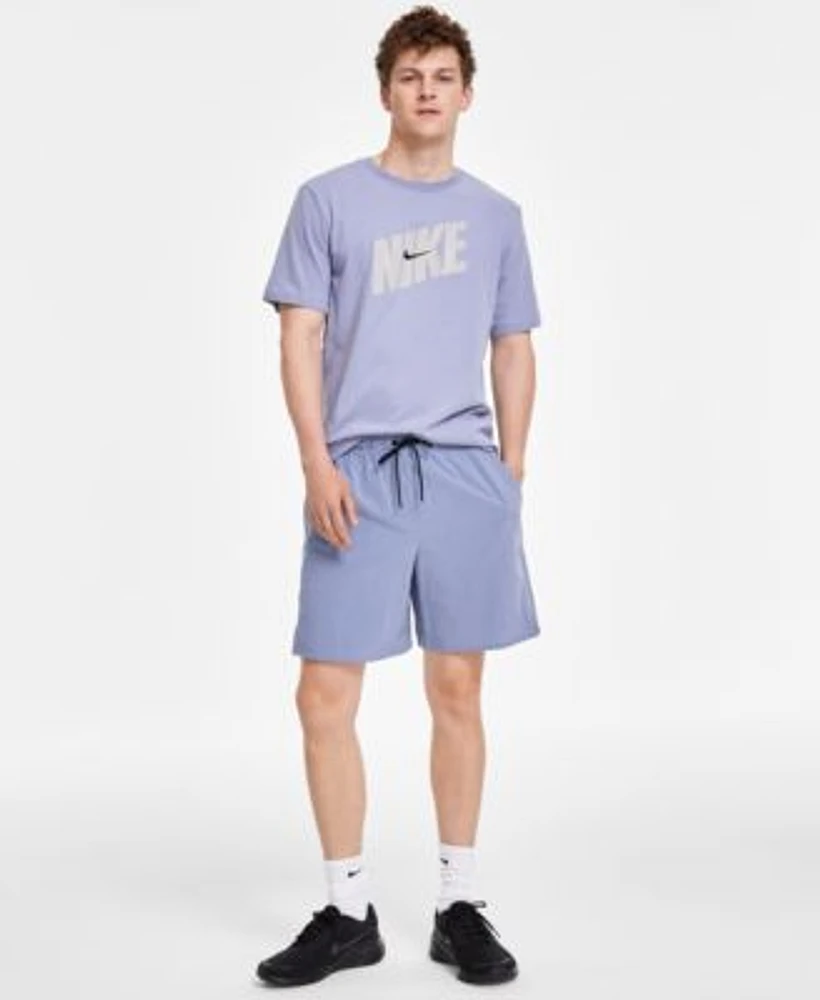 Macy's nike running shorts online