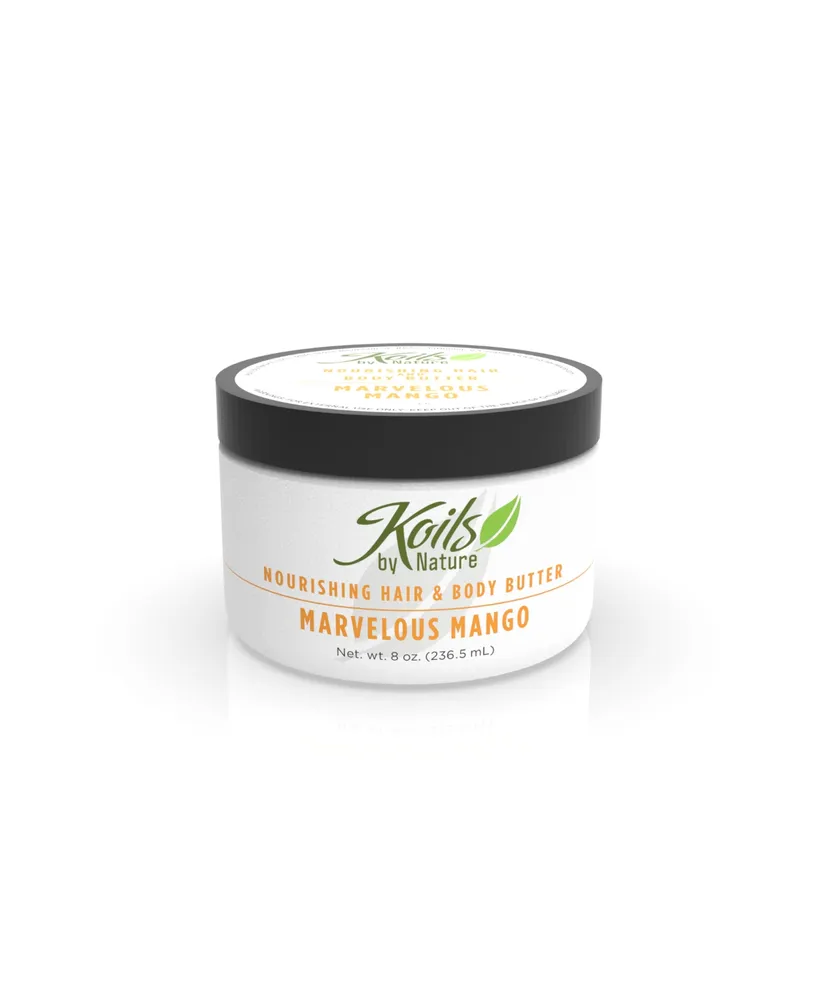 Koils by Nature Nourishing Marvelous Mango Hair & Body Butter, 8 oz