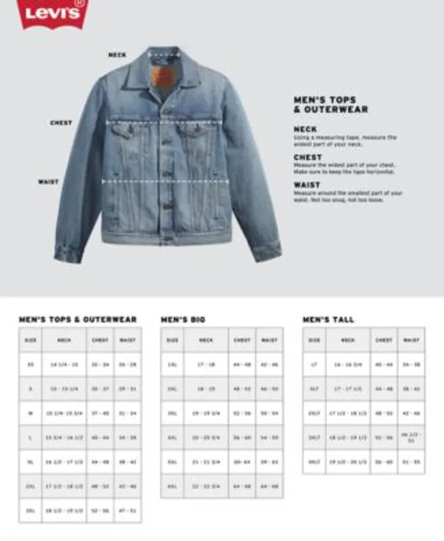 Macys levis trucker jacket store