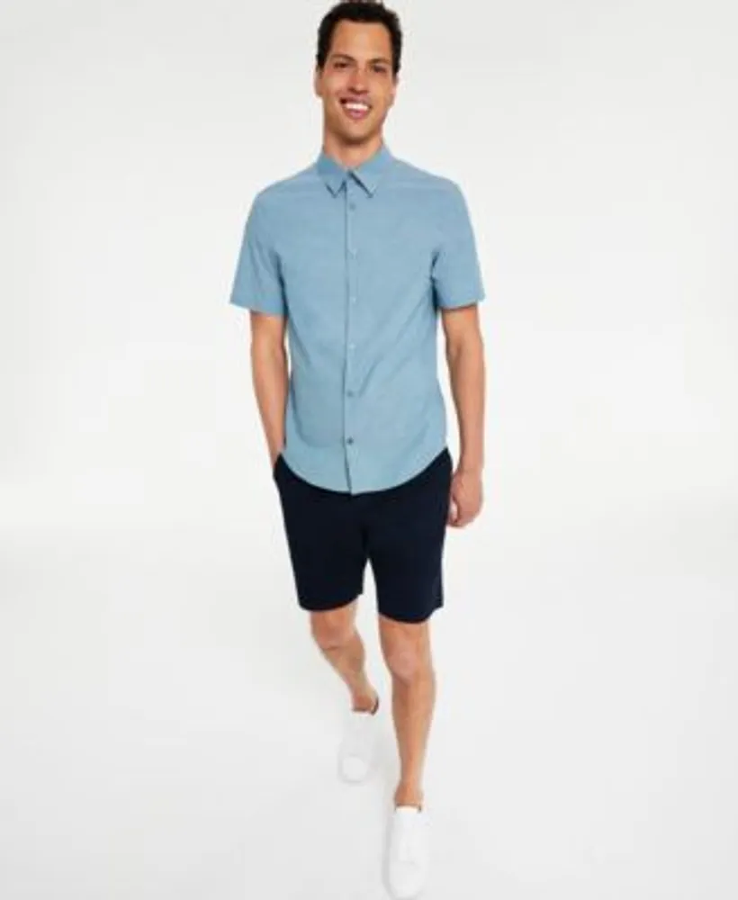 Calvin klein slim top fit short sleeve shirt