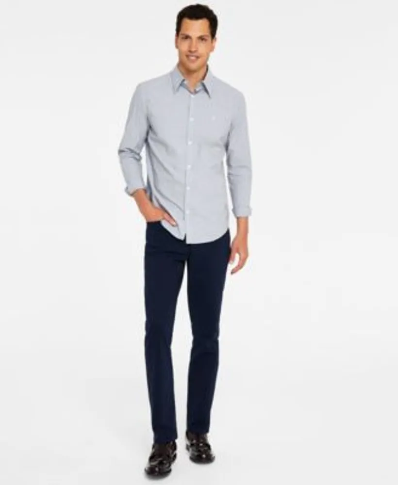 Calvin Klein Mens Ck Move 365 Slim Fit Performance Stretch Pants