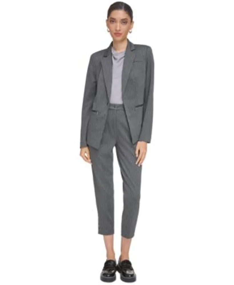 Calvin klein sales pinstripe pants