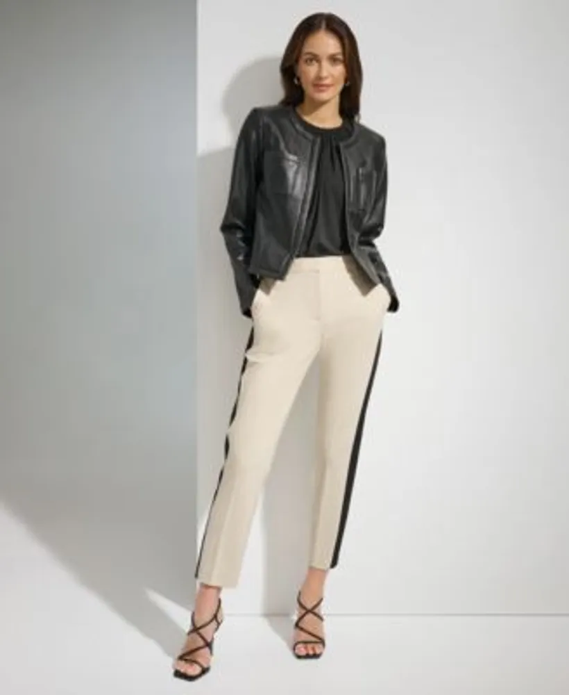 Dkny discount leather pants
