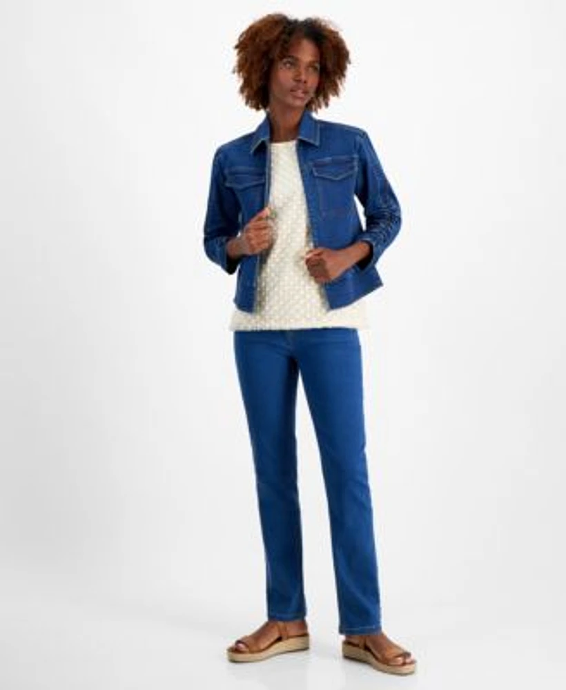 Jones new york jean jacket 2025