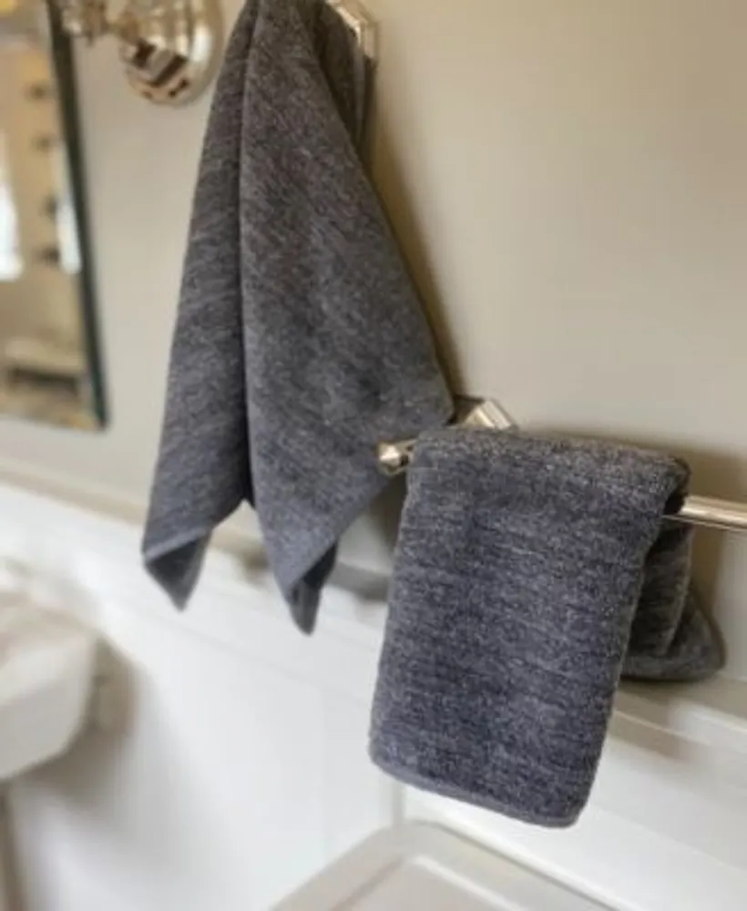 Eco melange online towels gray