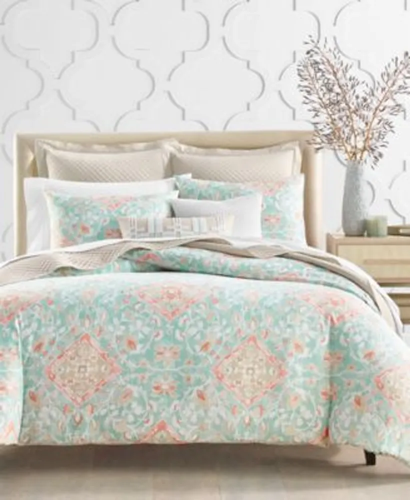 Charter Club Damask Designs Terra Mesa Duvet Cover Sets Created