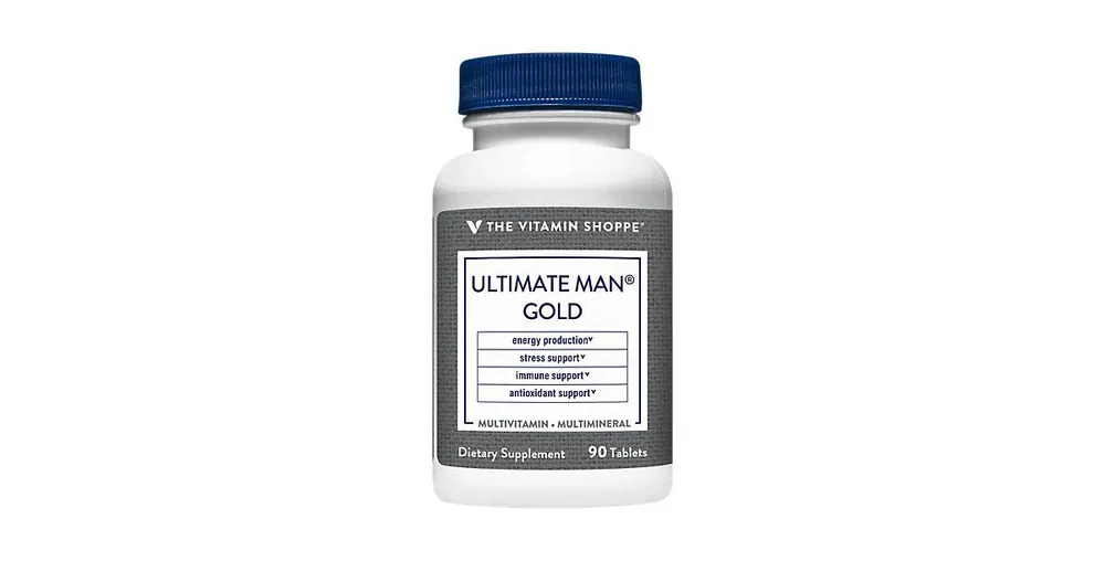 The Vitamin Shoppe Ultimate Man Gold Multivitamin & Multimineral Mall