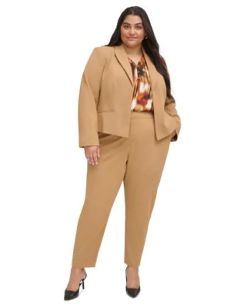 Calvin klein plus clearance size pant suits