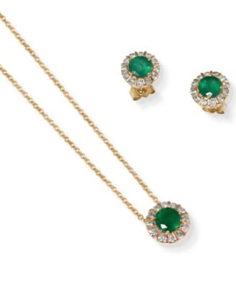 Effy emerald shop earrings