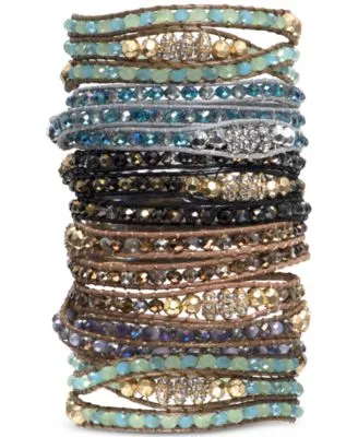 Lonna & lilly amazonite wrap bracelet on sale