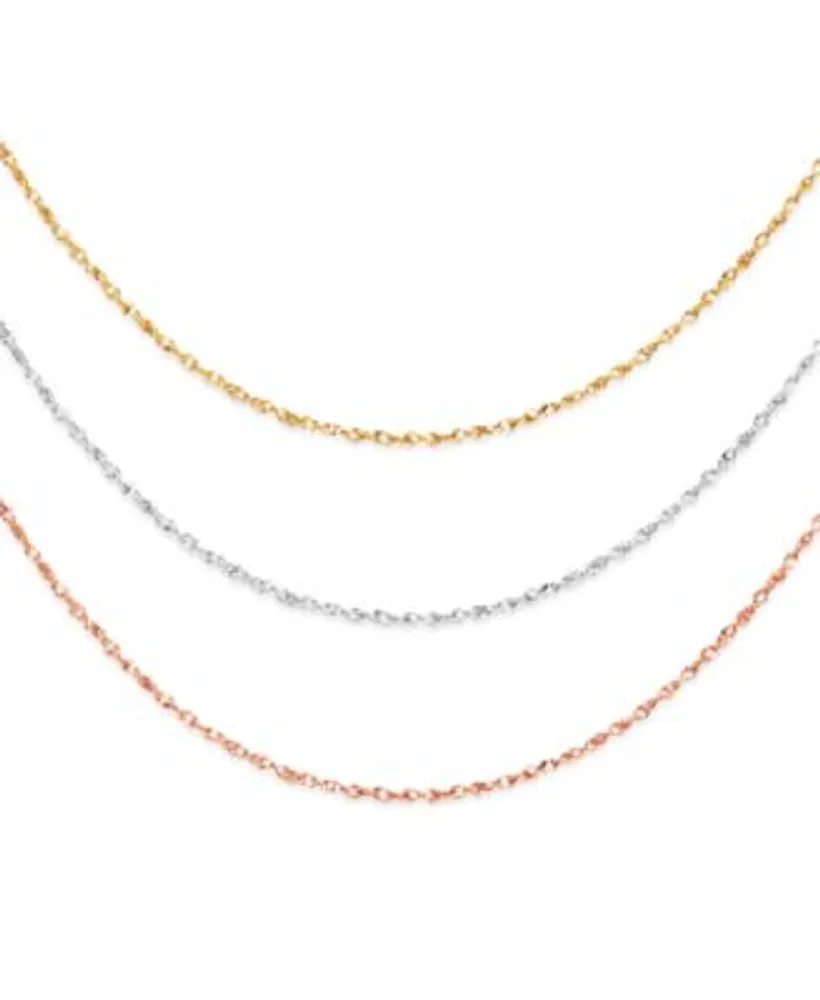 Rose gold 14k chain shop