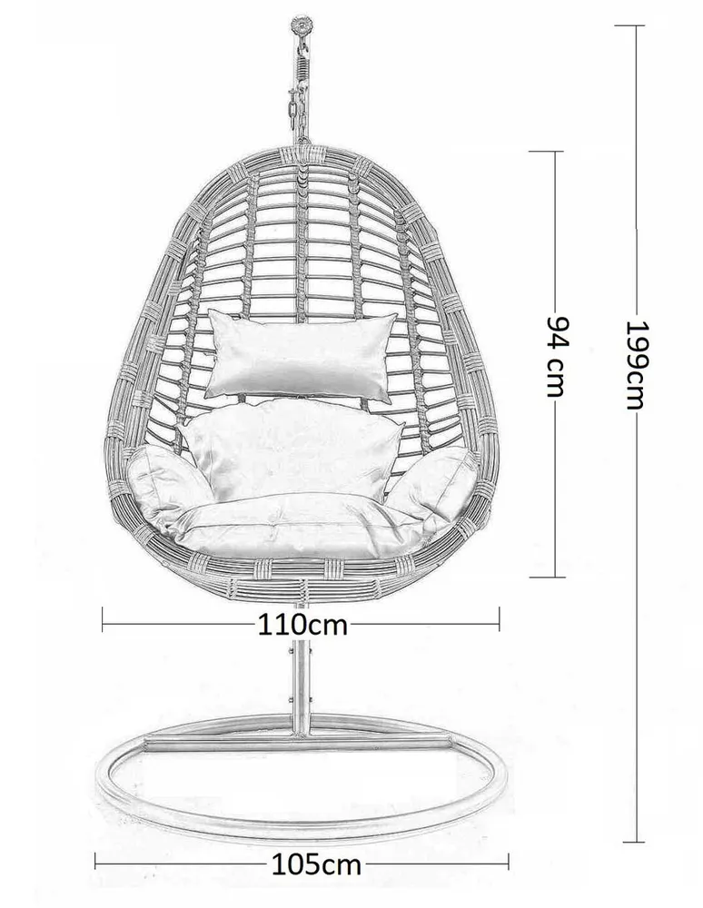 Liverpool columpio para online jardin