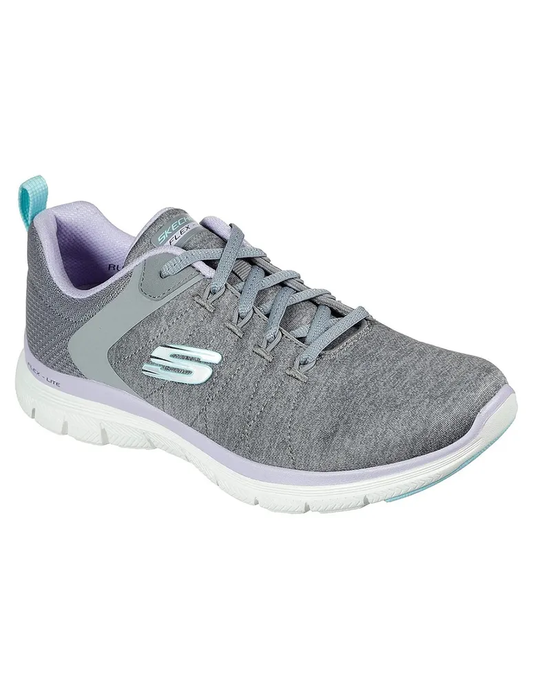 Skechers flex appeal 2.0 mujer best sale purpura