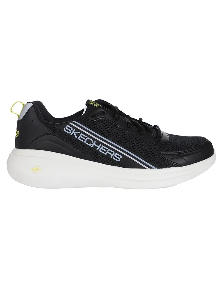 Zapatos skechers outlet hombre negro xl