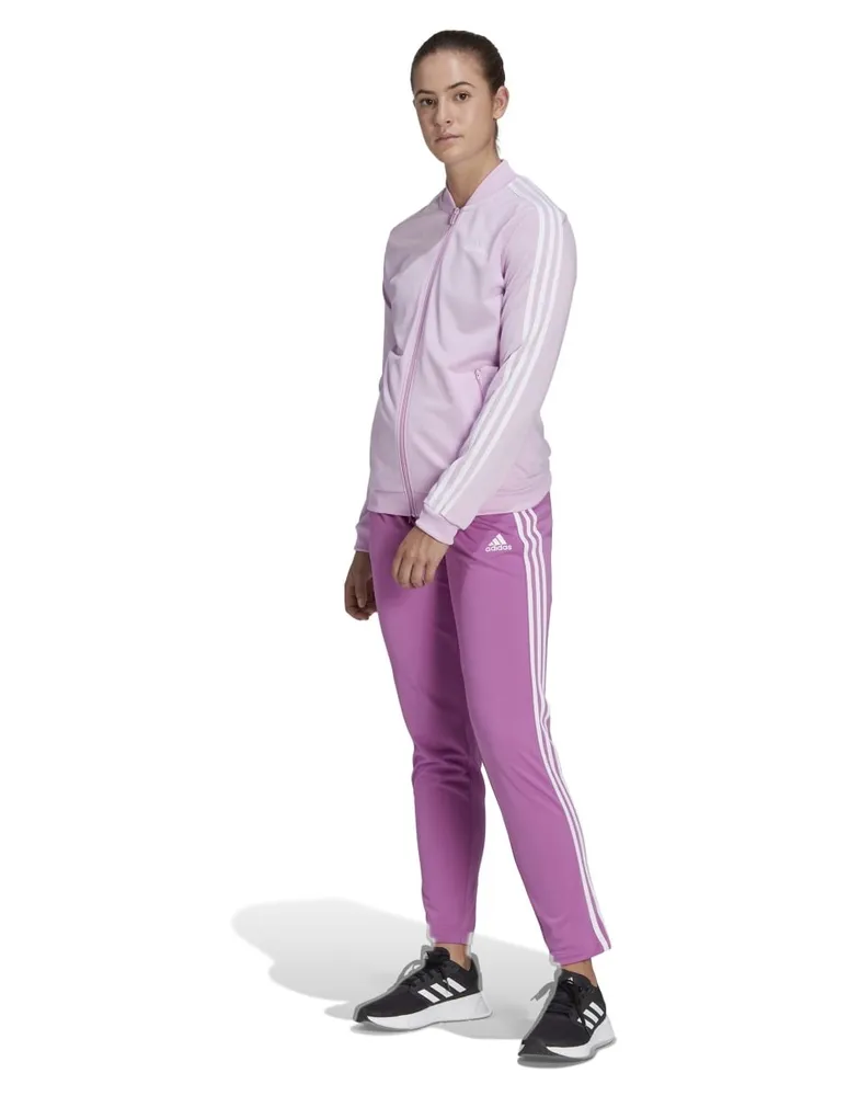 Conjunto pants slim ADIDAS con el stico para mujer