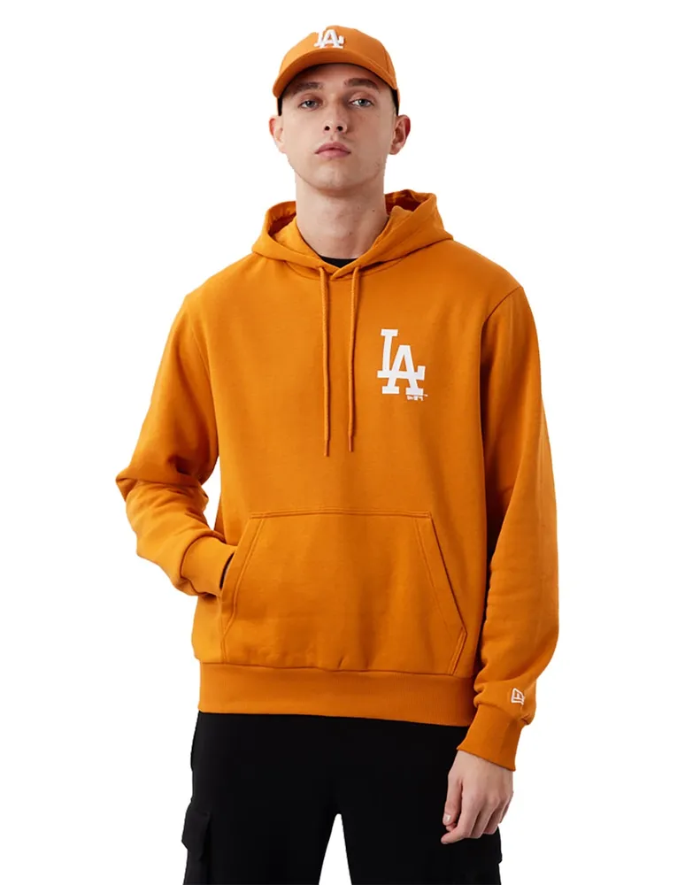 Sudadera new era capucha y bolsa estampado logo Los Angeles Dodgers para hombre