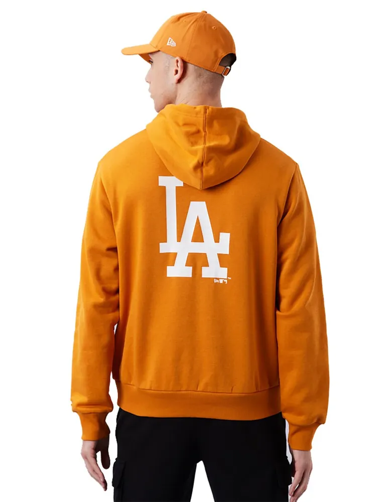 Sudadera new era capucha y bolsa estampado logo Los Angeles Dodgers para hombre