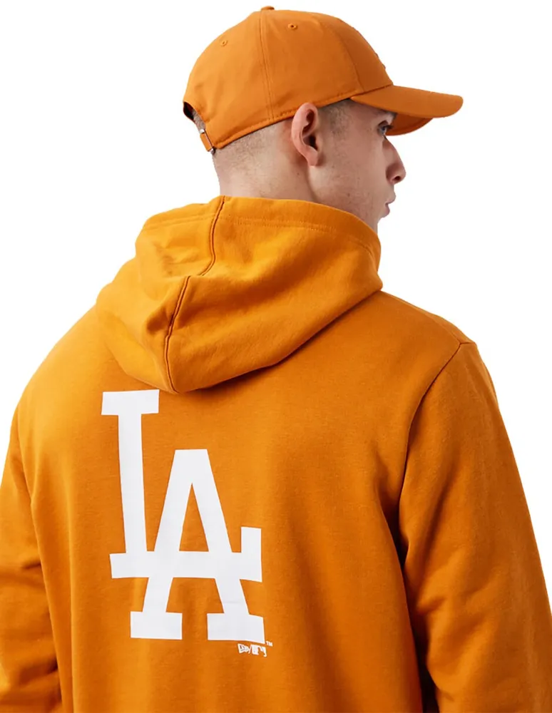 Sudadera new era capucha y bolsa estampado logo Los Angeles Dodgers para hombre