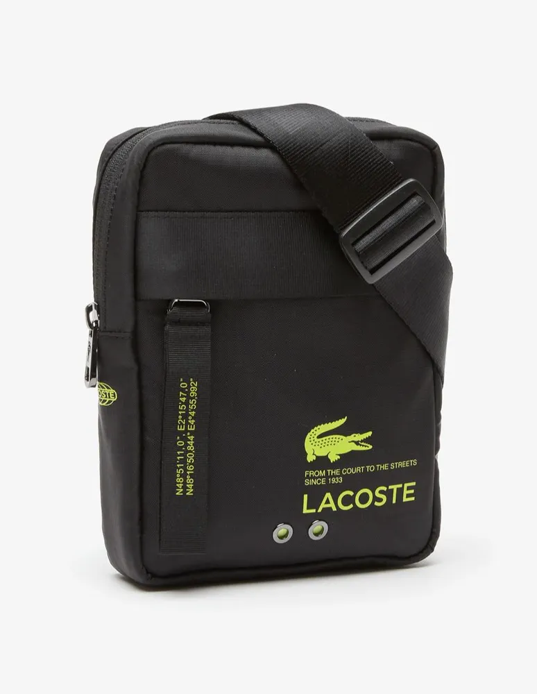 LACOSTE Bolsa crossbody Lacoste Crossover de poliamida unisex