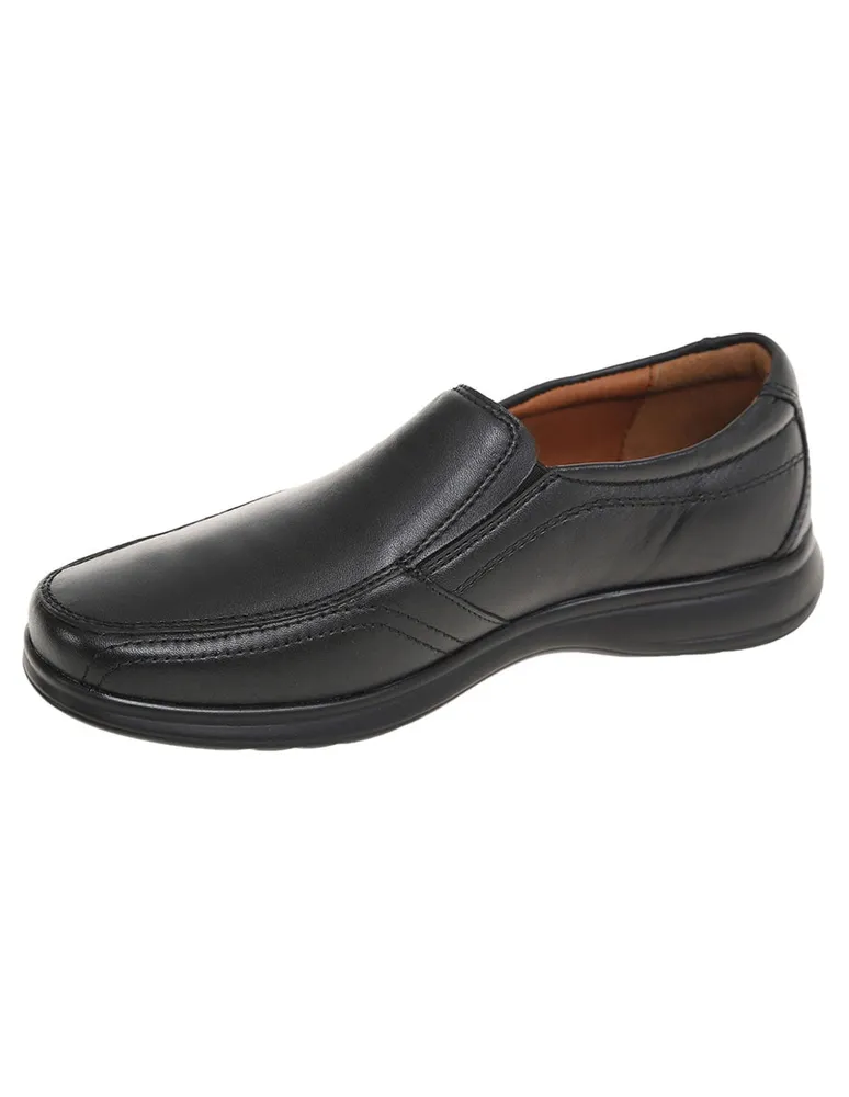 QUIRELLI Zapato mocas n Quirelli piel negro Paseo Interlomas Mall