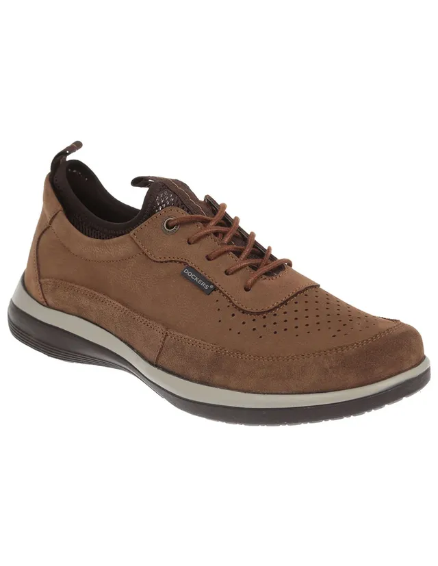 DOCKERS Zapato derby Dockers piel tabaco Paseo Interlomas Mall