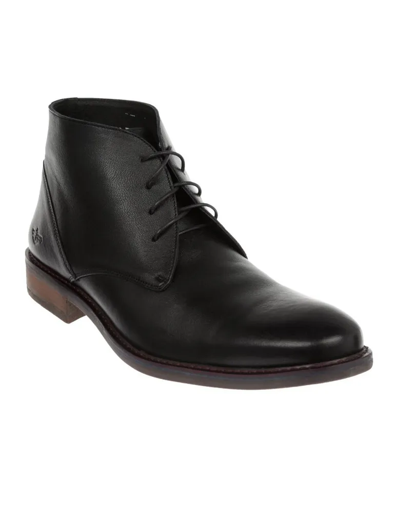 DOCKERS Bota Dockers piel negra Paseo Interlomas Mall