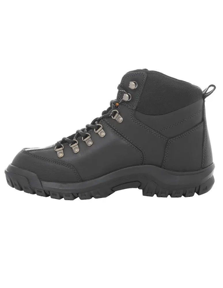 Bota caterpillar best sale piel negra