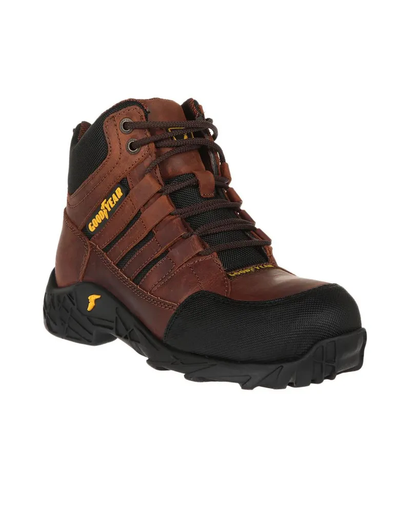 Bota goodyear 2025 piel negra