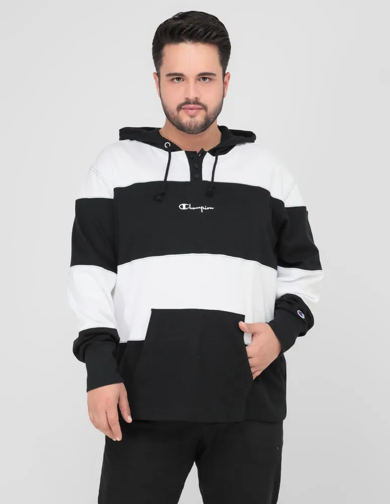 Sudadera Champion estampado a rayas para hombre