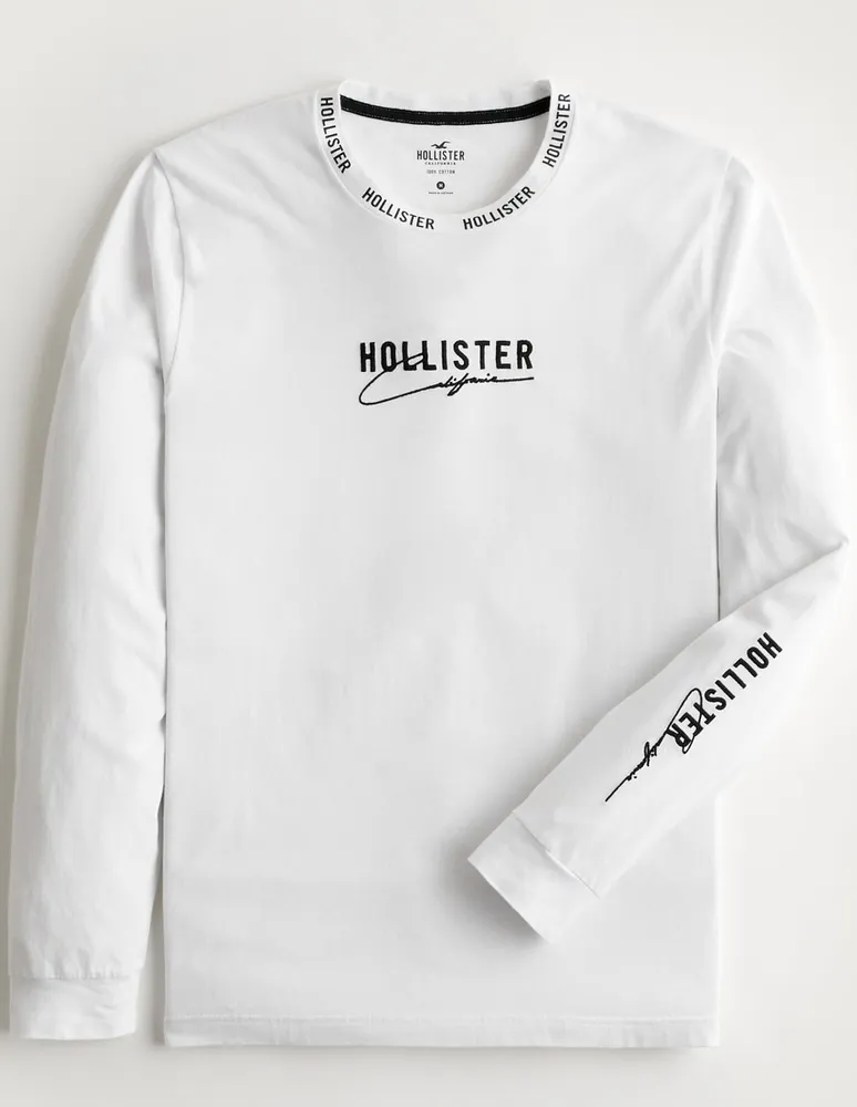 Playera Hollister Bts22 cuello redondo para hombre