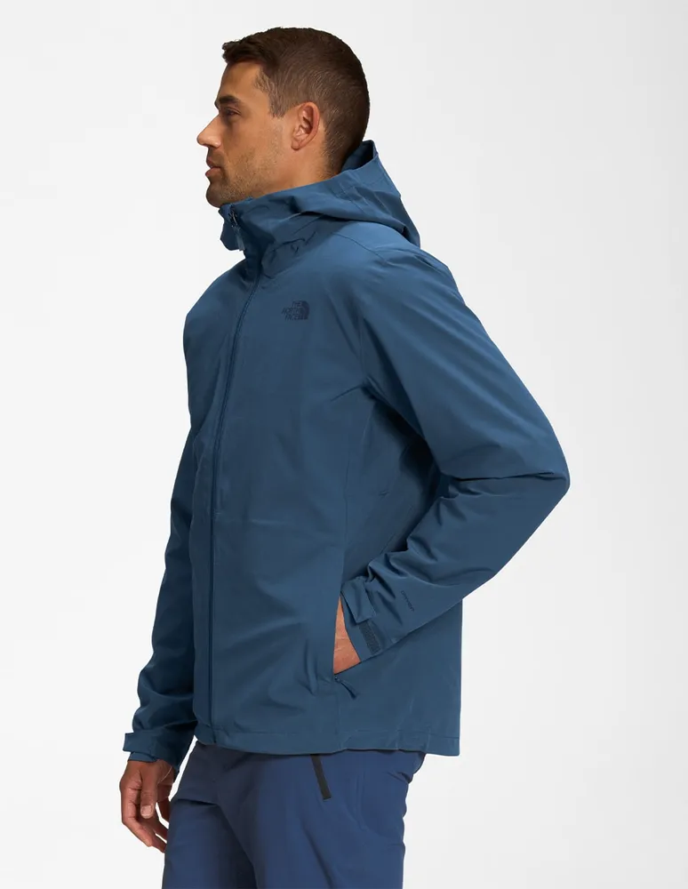 Chamarra north face discount azul