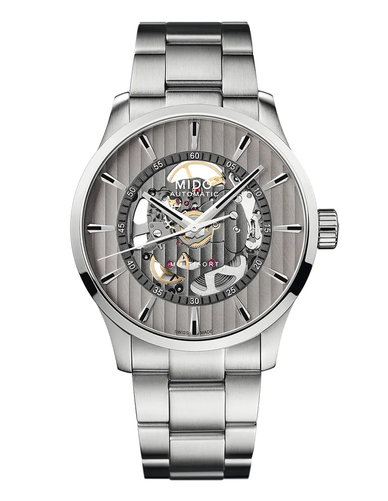 MIDO Reloj Mido Multifort Skeleton Vertigo para hombre