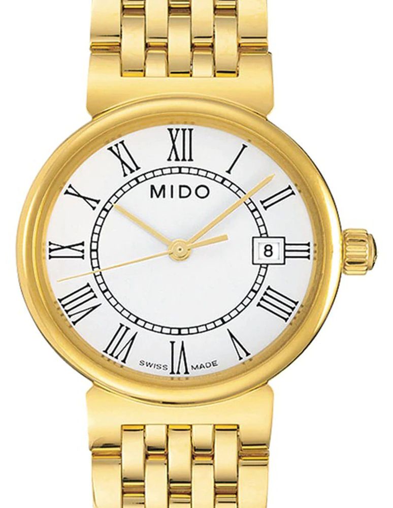 Reloj mido dorado online dama