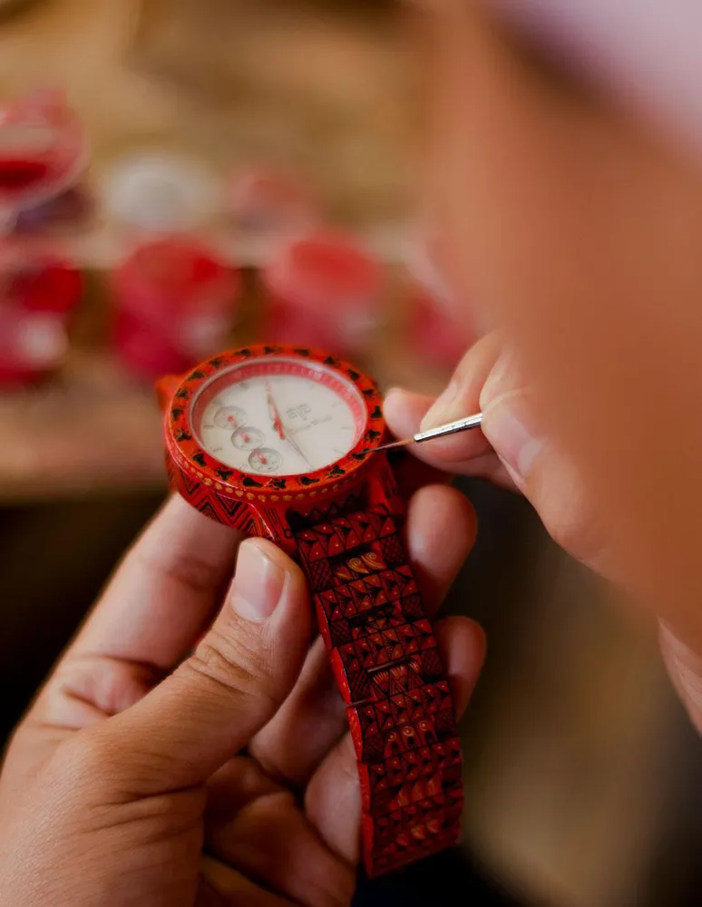 TONAS WOOD Reloj Tonas Wood Alebrije unisex Mayab Paseo