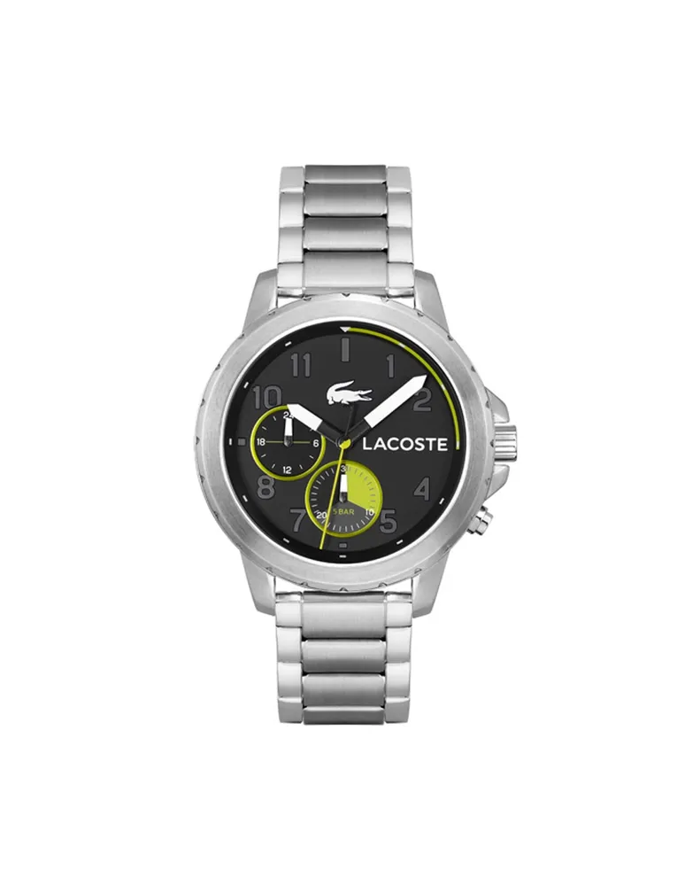 Reloj lacoste negro online hombre