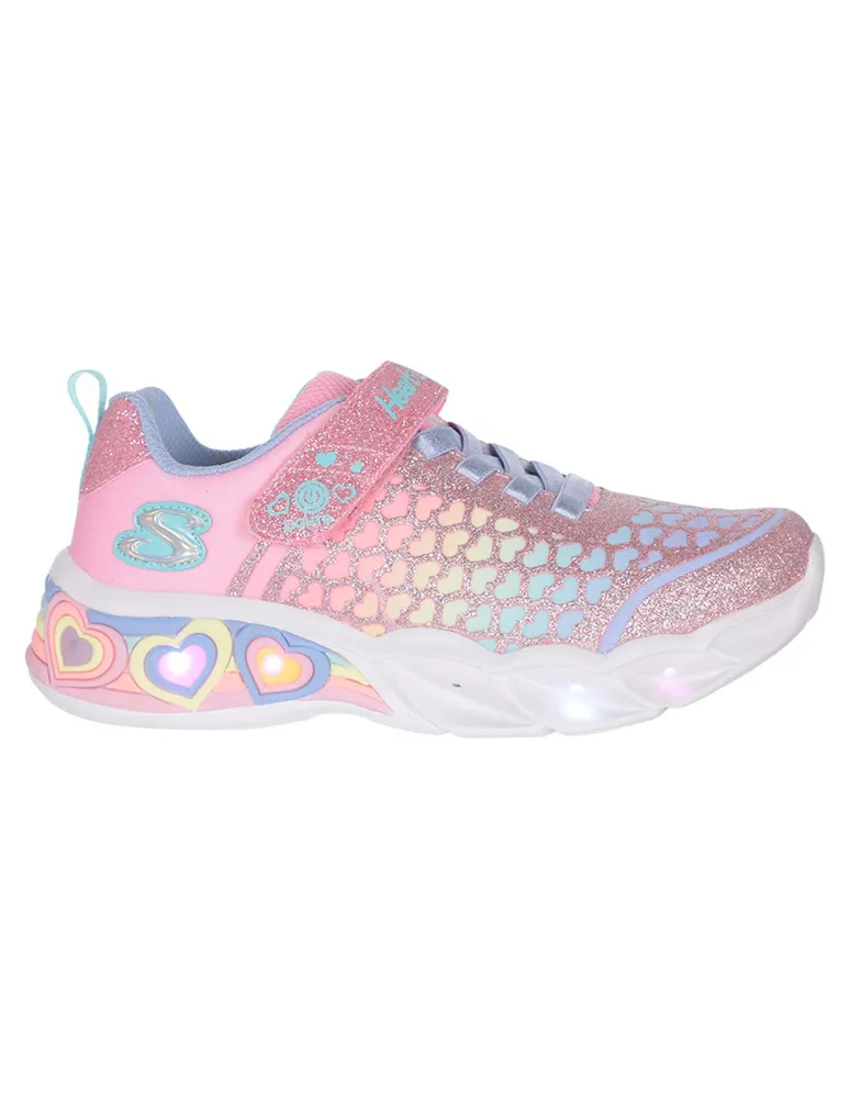 Zapatos deportivos skechers 2024 para niñas xxl