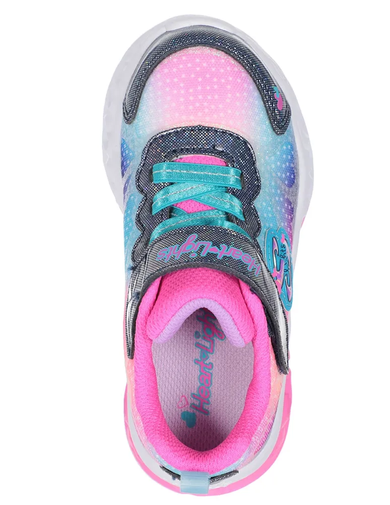 SKECHERS Tenis Skechers Flutter Heart lights de ni a para