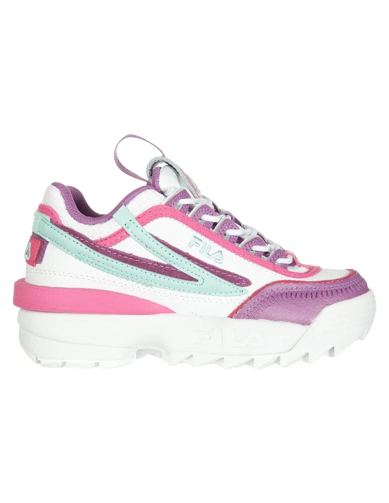 Zapatos fila 2024 niña rosa xl