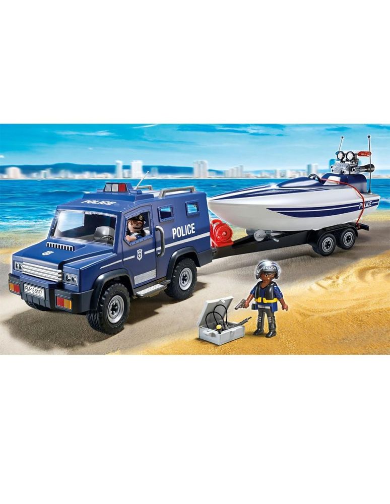 Camion de sales policia playmobil