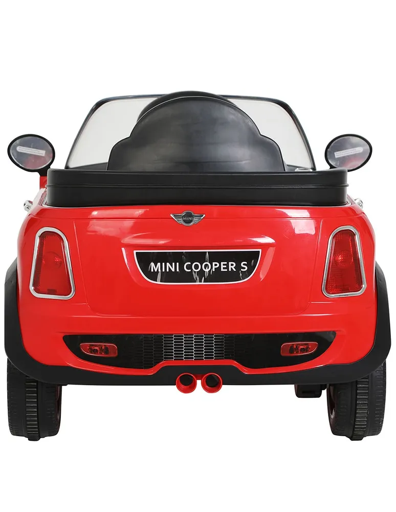 Autom vil montable Prinsel Mini Cooper de baterias con control remoto