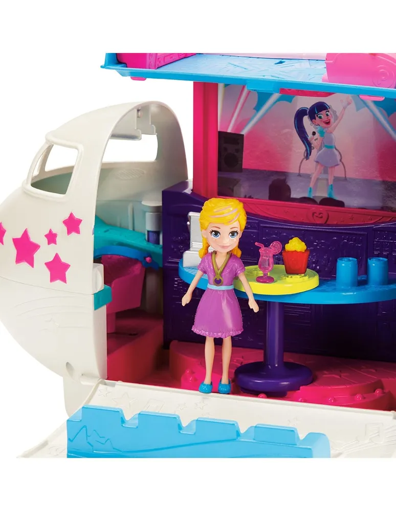 Muñeca polly pocket el jet privado new arrivals