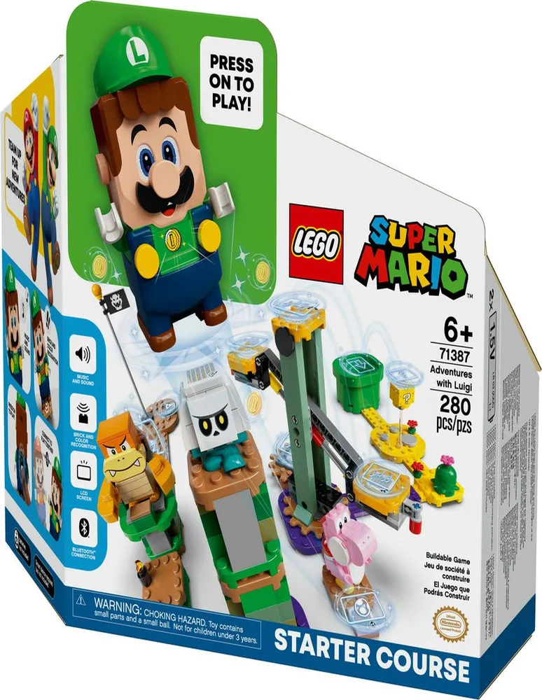 LEGO Set de Construcci n Lego Pack Inicial Aventuras con Luigi de