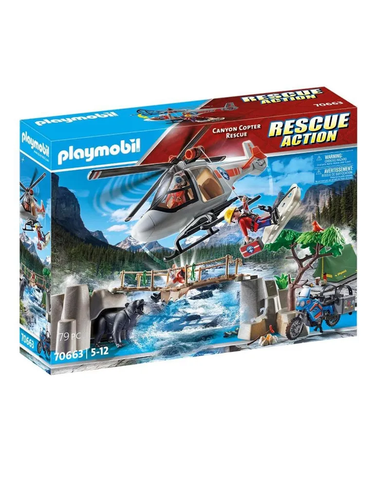 PLAYMOBIL Juguete de Construcción Playmobil Rescate del