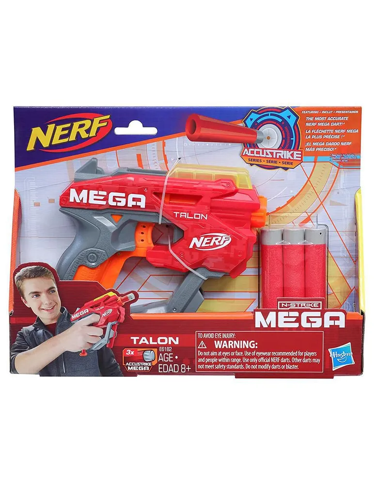 NERF Pistola para dardos Nerf Mega Talon Blaster Paseo