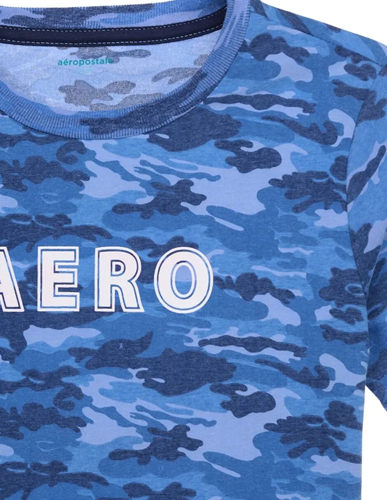 Playera discount camuflaje niño