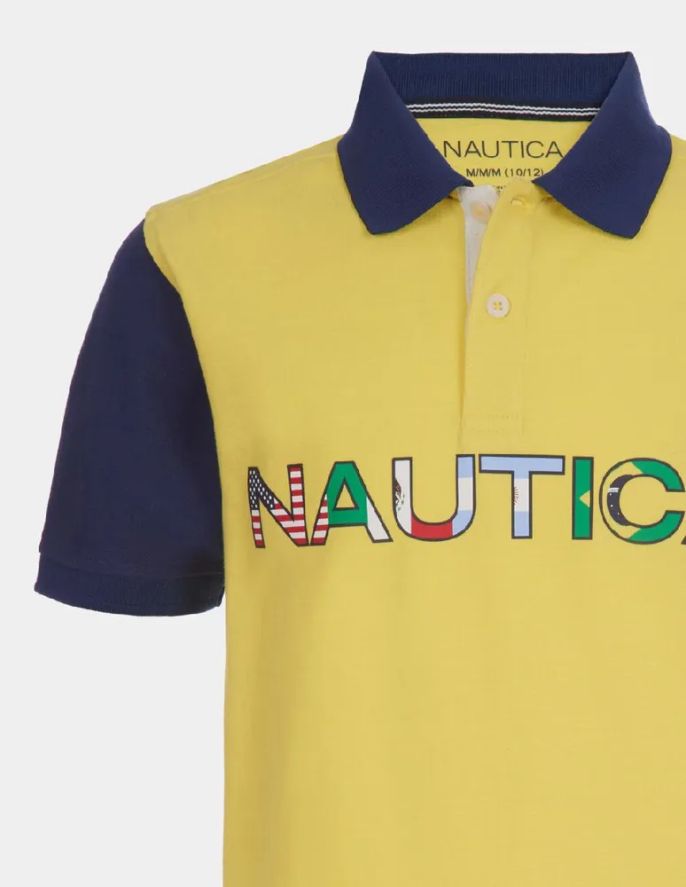 Playera polo nautica hot sale