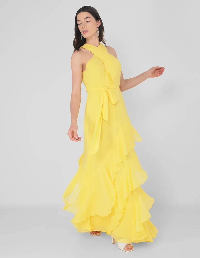 LAUREN RALPH LAUREN. Vestido maxi de fiesta Lauren Ralph Paseo