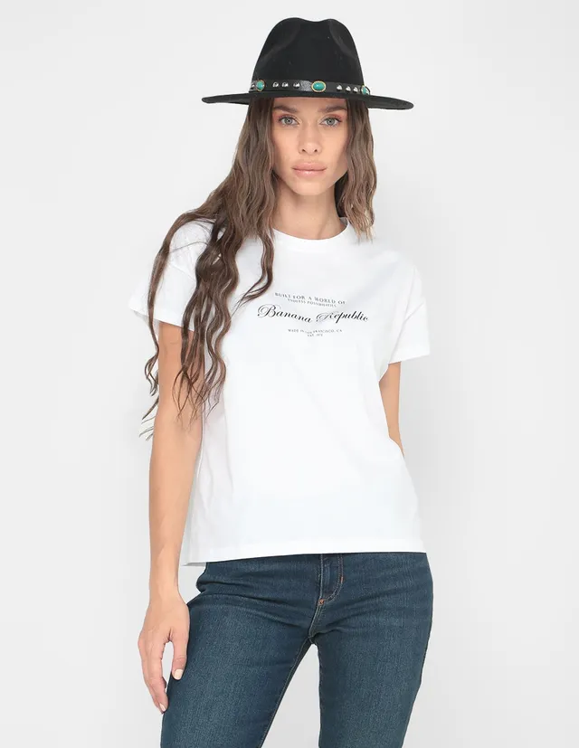 Playeras banana republic para mujer hot sale