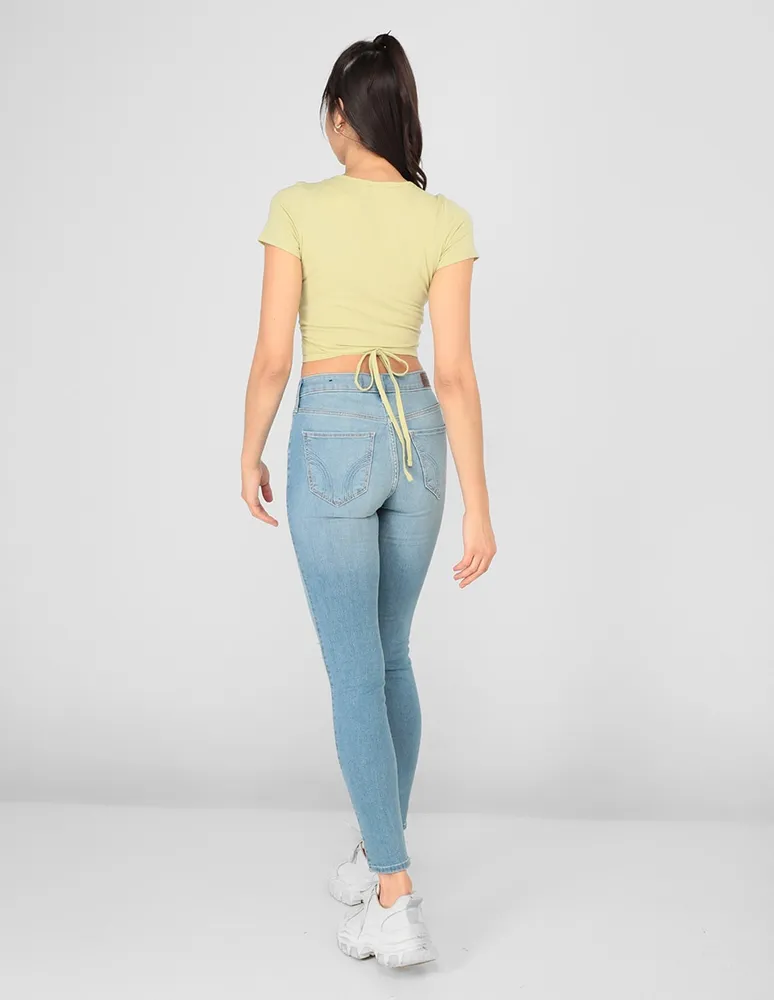 Pantalones hollister best sale skinny mujer